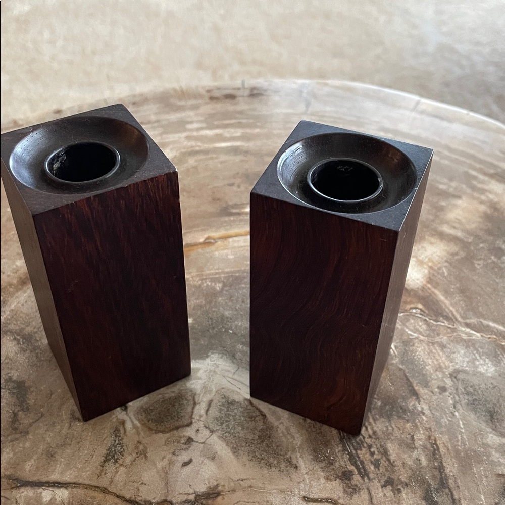 Vintage Ernst Henriksen Mid Century Candle Holders